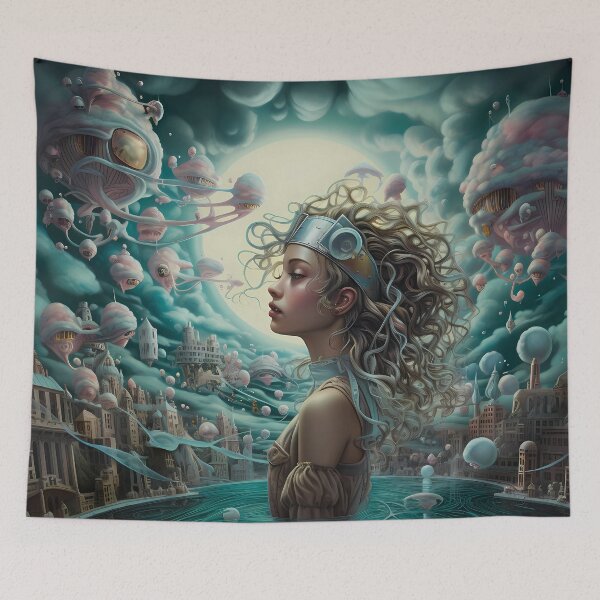 Item preview, Lost in Dreams designed and sold by VintageLineArt.