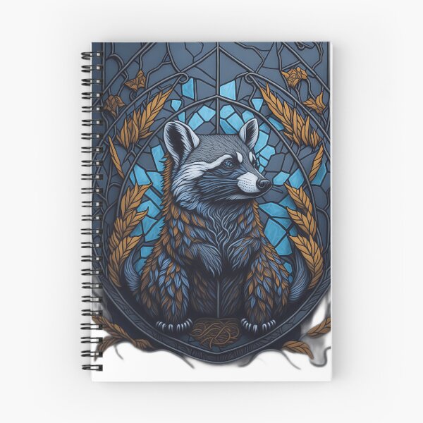 Item preview, Raccoon Stained Glass designed and sold by Tremerion.