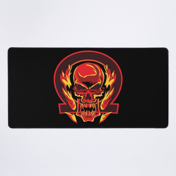 Item preview, Omega Fire Skull designed and sold by Bruno Rosa.
