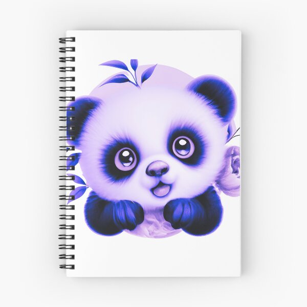 Item preview, Copy of Panda Girl with Pink Flowers: A Whimsical Delight designed and sold by Rebekkahsdesign.