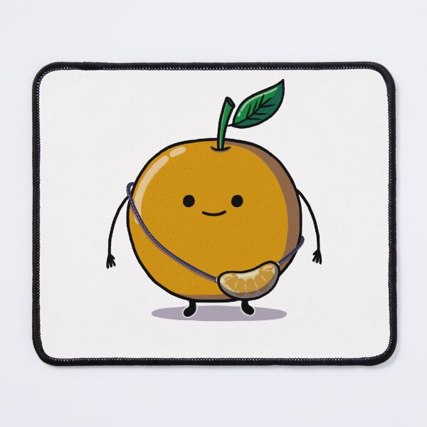 Item preview, Kawaii orange with bag designed and sold by Shashumu Dead.