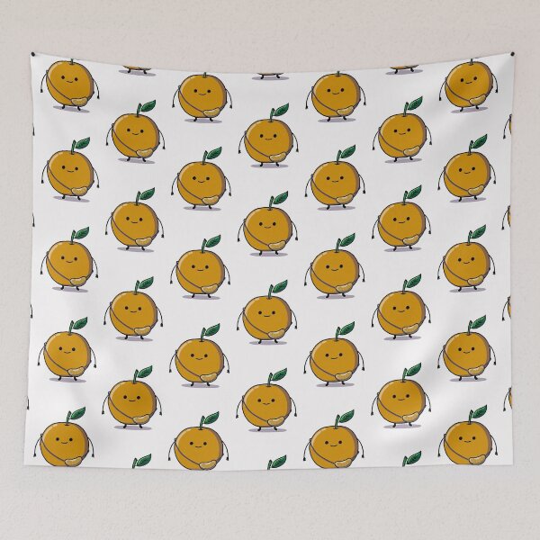 Item preview, Kawaii orange with bag designed and sold by Shashumu Dead.
