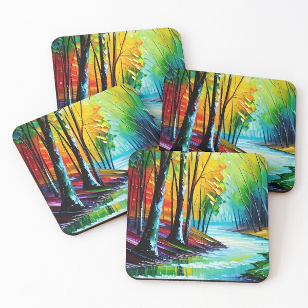 Item preview, River Through Forest designed and sold by ArtFactoryAI.