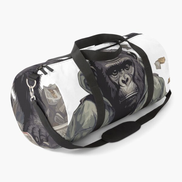 Item preview, Wealthy Gorilla Cartoon: A Quirky Symbol of Financial Success designed and sold by janedewaard.