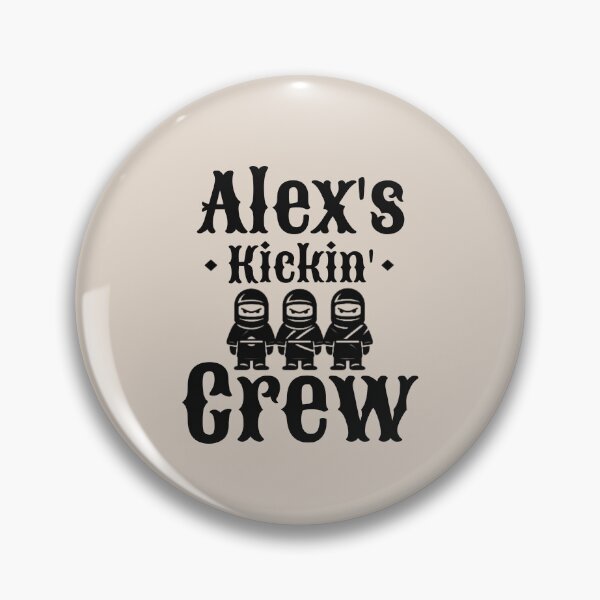 Item preview, Alex’s kickin’ crew. Ninjas. Sport designed and sold by Tsifra.