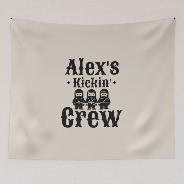 Item preview, Alex’s kickin’ crew. Ninjas. Sport designed and sold by Tsifra.