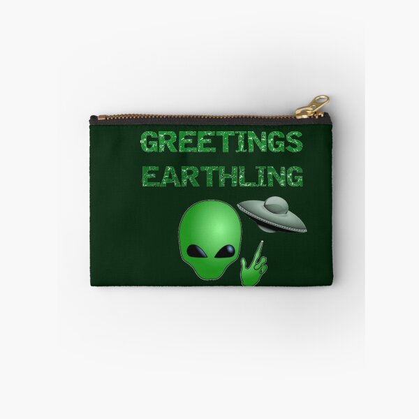Item preview, Greetings My Little Earthling! designed and sold by walkingrock.