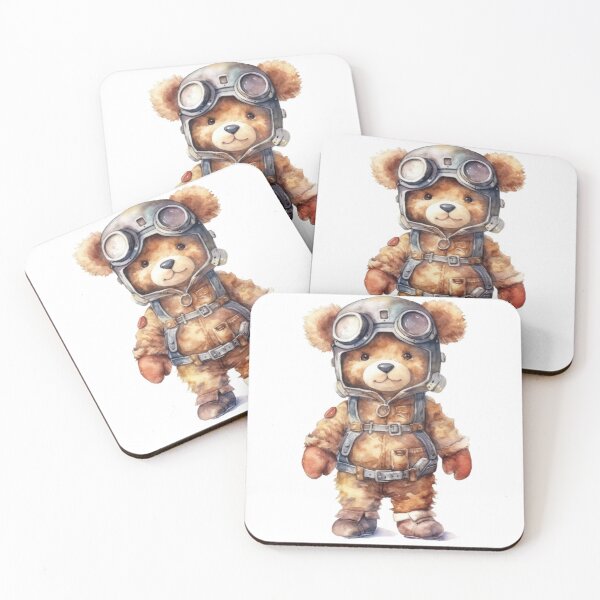 Artikelvorschau, Teddy Bear Pilot entworfen und verkauft von Plotterzebra.