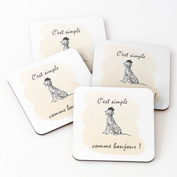 Item preview, French Dog With Burret designed and sold by EmilysCozyCards.