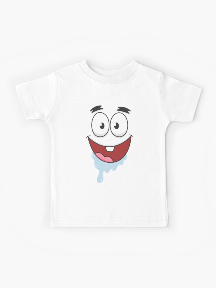 Patrick star face store shirt