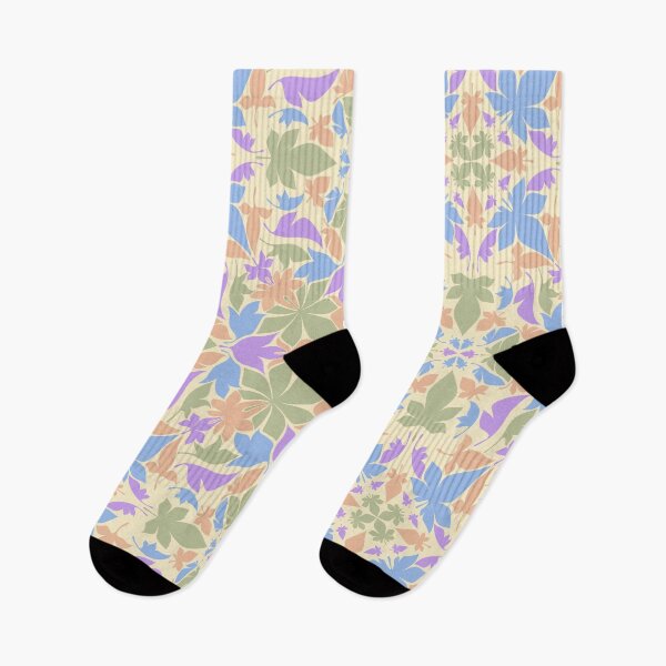 Item preview, Cute Leaf Pastel Pattern designed and sold by viridessense.