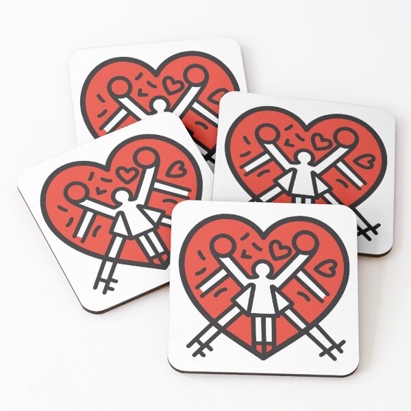 Item preview, Abstract Heart Cartoon: A Unique Take on the Universal Symbol of Love designed and sold by janedewaard.