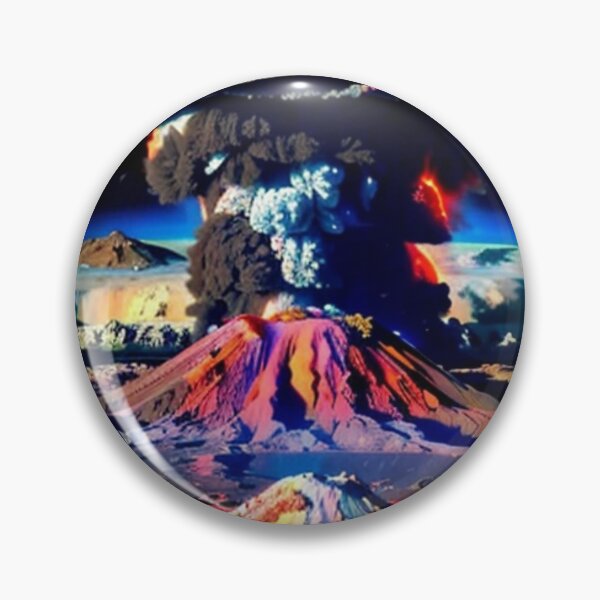 Item preview, Crazy Colorful Volcanic Eruptions designed and sold by Source919.