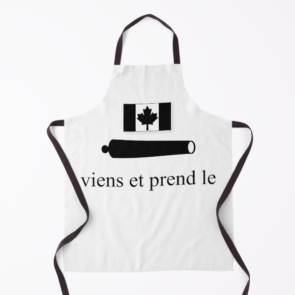 Item preview, drapeau canadien-français 'viens et prends-le' designed and sold by JonathanR1994.