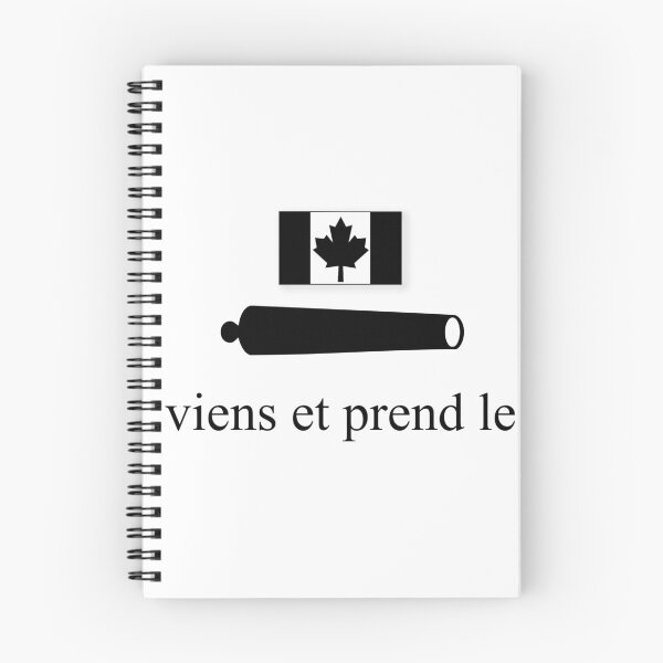 Item preview, drapeau canadien-français 'viens et prends-le' designed and sold by JonathanR1994.