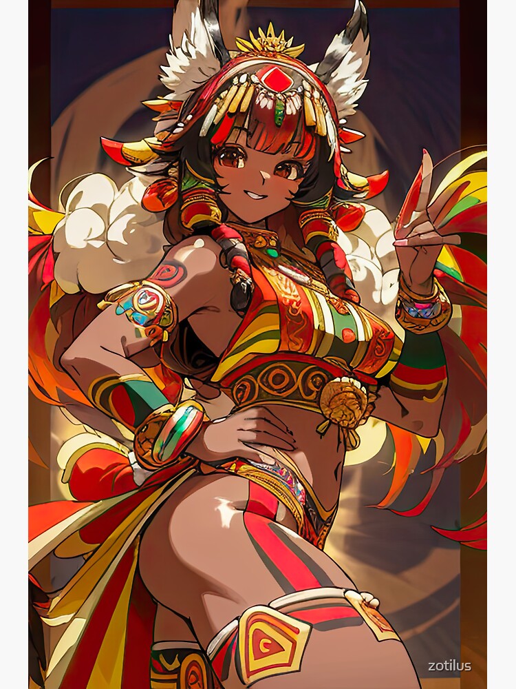 ArtStation - Ancient tribe girl