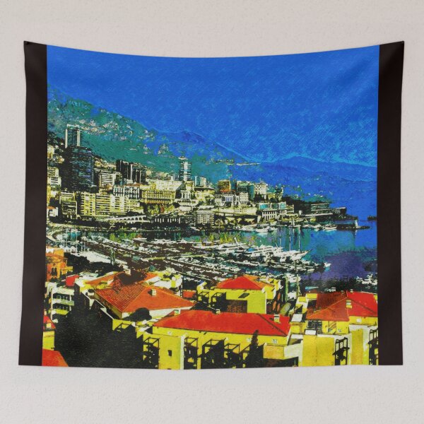 Item preview, MONACO FROM THE CASTLE  designed and sold by ArtbyRolleen.