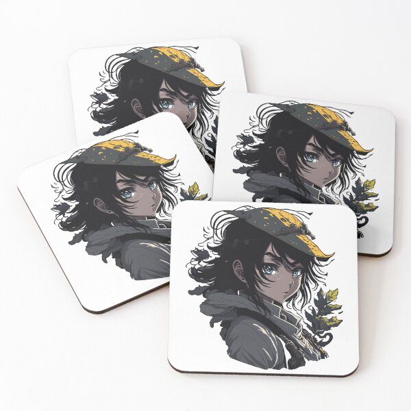 Item preview, Cute Serious alone Anime Girl designed and sold by InnovativeGFX.