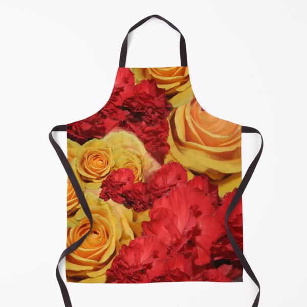 Item preview, Vibrant Yellow Roses and Orange Carnations Photography designed and sold by Victoria Rose.
