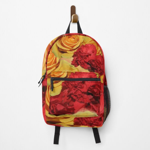 Item preview, Vibrant Yellow Roses and Orange Carnations Photography designed and sold by Victoria Rose.