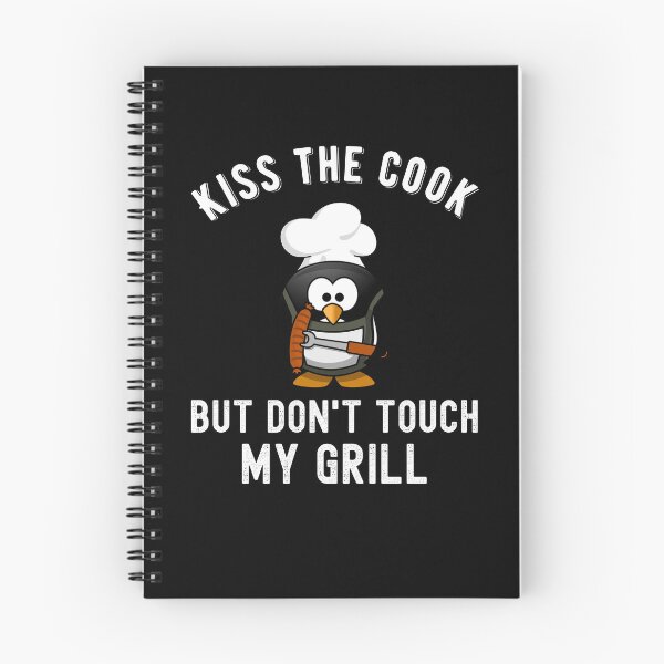Item preview, Kiss the chef - keep your hands off the grill designed and sold by VitoTDesign.