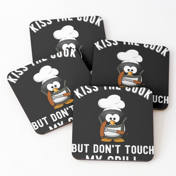Item preview, Kiss the chef - keep your hands off the grill designed and sold by VitoTDesign.