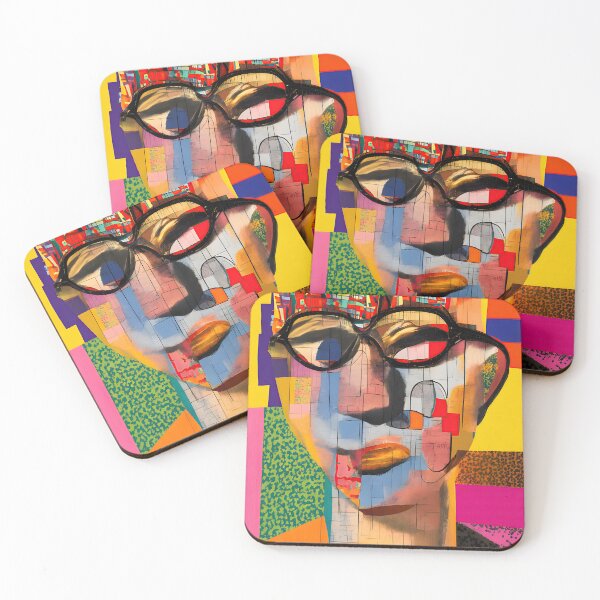 Item preview, Abstract Portrait Collage "Colin" designed and sold by Artekinium.