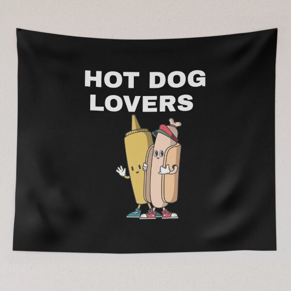 Item preview, Hot Dog Lover - FastFood Saying designed and sold by VitoTDesign.