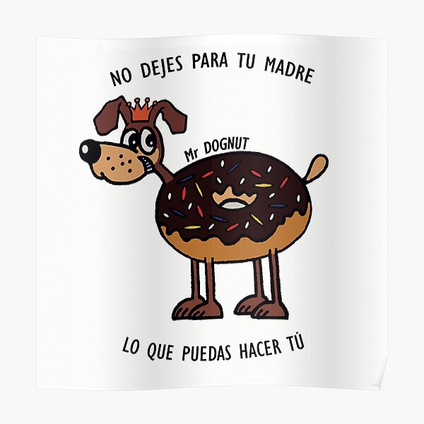 Mr Dognut Póster