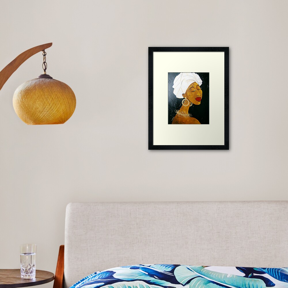 Meditation Framed Art Print