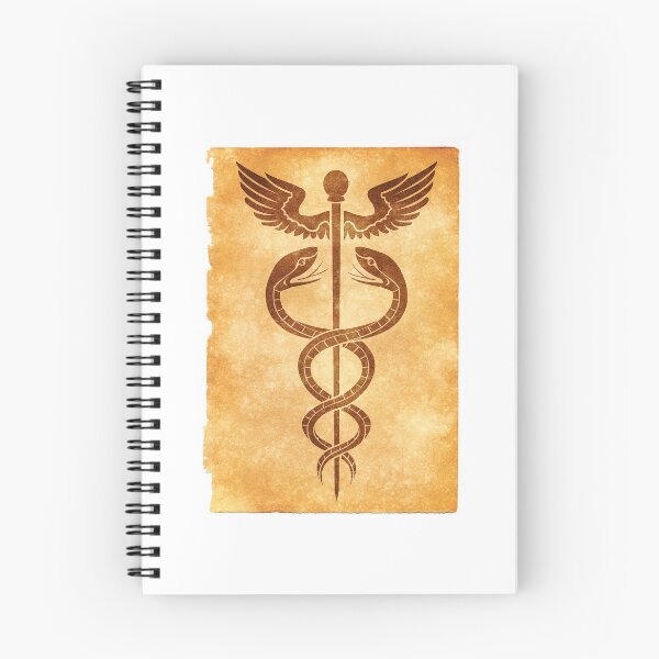 Item preview, Caduseus Symbol Medicine Grunge Aged Vintage Medical  designed and sold by DamnCoolStuff.