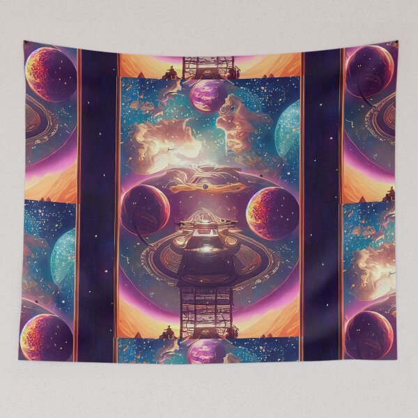 Item preview, Celestial Serenity - Moon Fantasy in Space designed and sold by Mographic997.