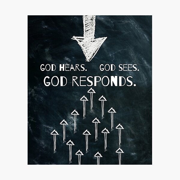 Item preview, God Responds designed and sold by LibrosBOOKtique.