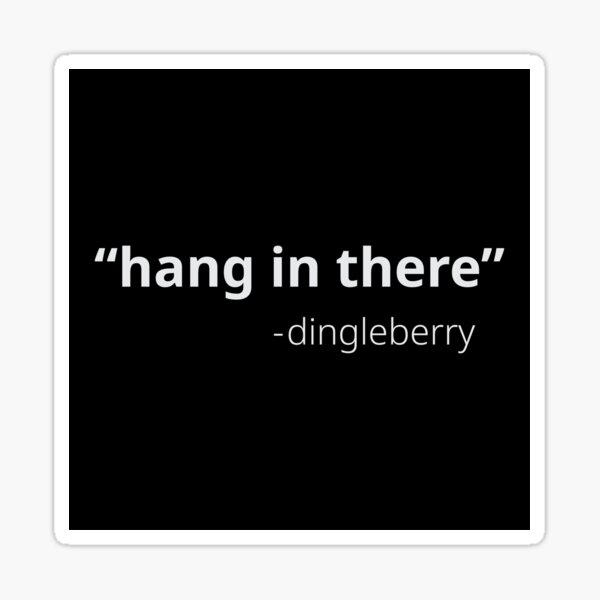 dingleberry bumper sticker