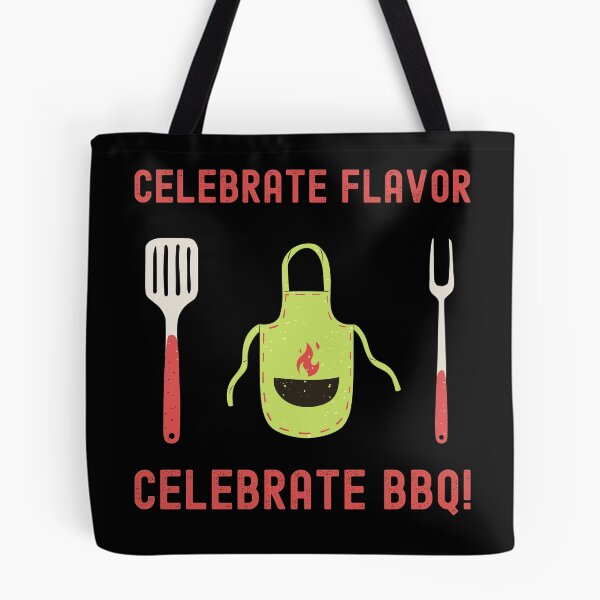 Item preview, Celebrate the taste - make BBQ grill slogan designed and sold by VitoTDesign.