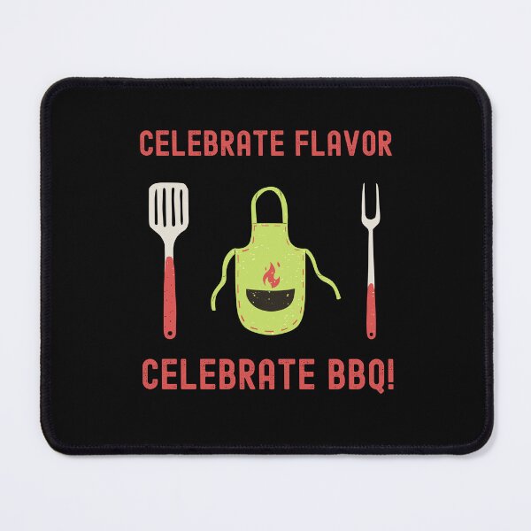 Item preview, Celebrate the taste - make BBQ grill slogan designed and sold by VitoTDesign.
