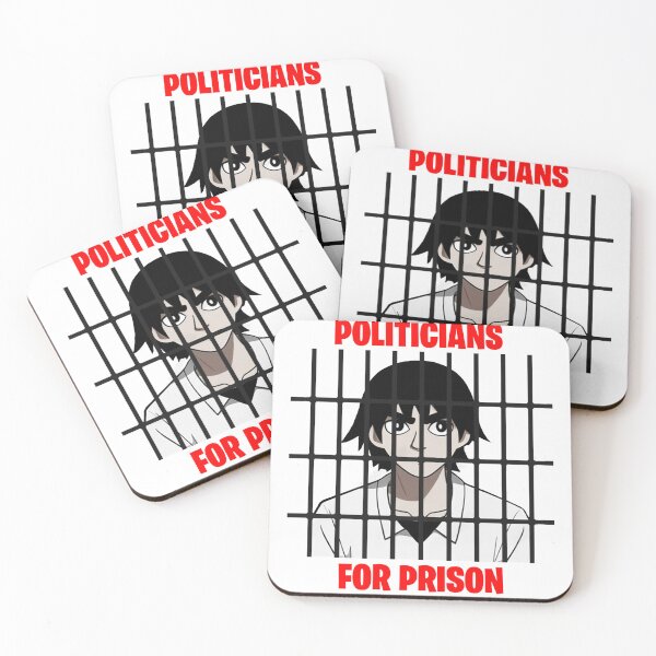 Item preview, POLITICIANS BELONG IN PRISON designed and sold by Scauly.