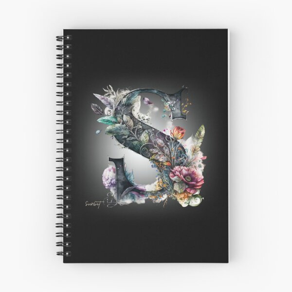 Item preview, Letters With Flowers - S designed and sold by Monica-Designs.