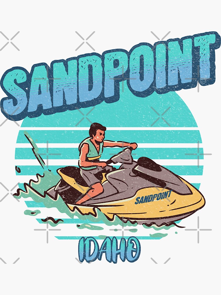 Jet Ski Kiss-Cut Stickers Jet Ski Kiss-Cut Stickers
