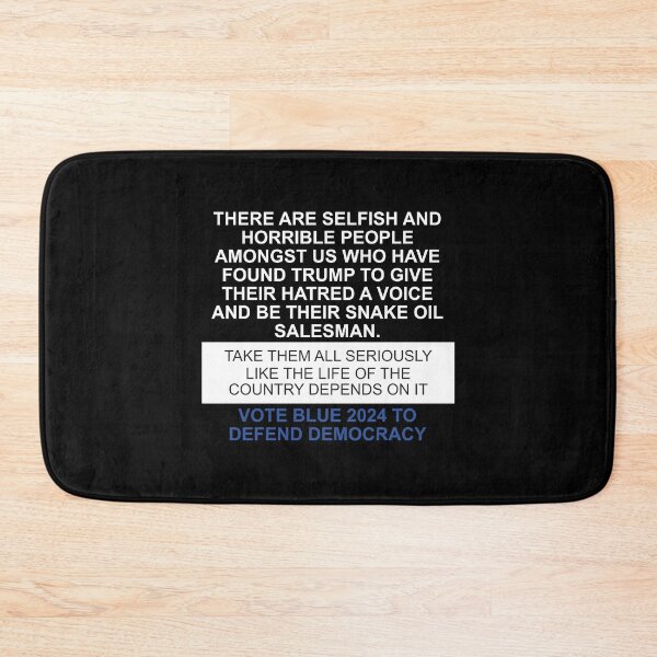 Item preview, Selfish and horrible people in white designed and sold by Politics-Corner.