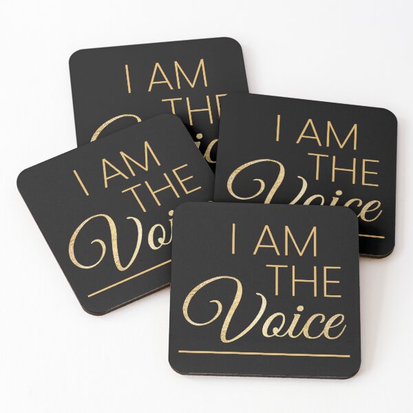 Item preview, Motivational Typography I Am The Voice Power Believe in yourself Self love designed and sold by SandaArtDesign.