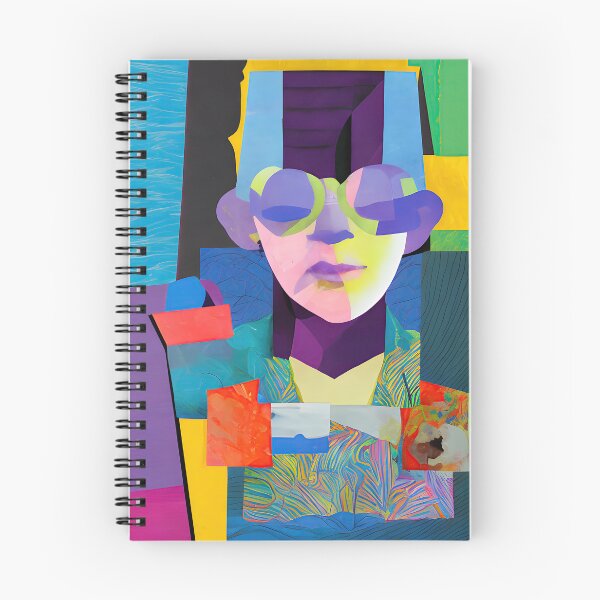 Item preview, Abstract Portrait Collage "Erin" designed and sold by Artekinium.