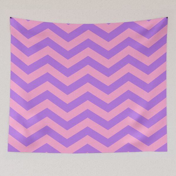 Item preview, Pink and Lavender Chevron designed and sold by tonymagnerart.