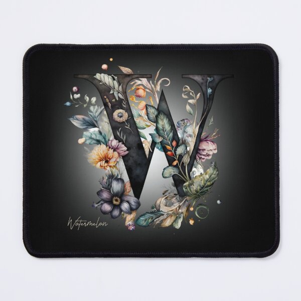 Item preview, Letters With Flowers - W designed and sold by Monica-Designs.