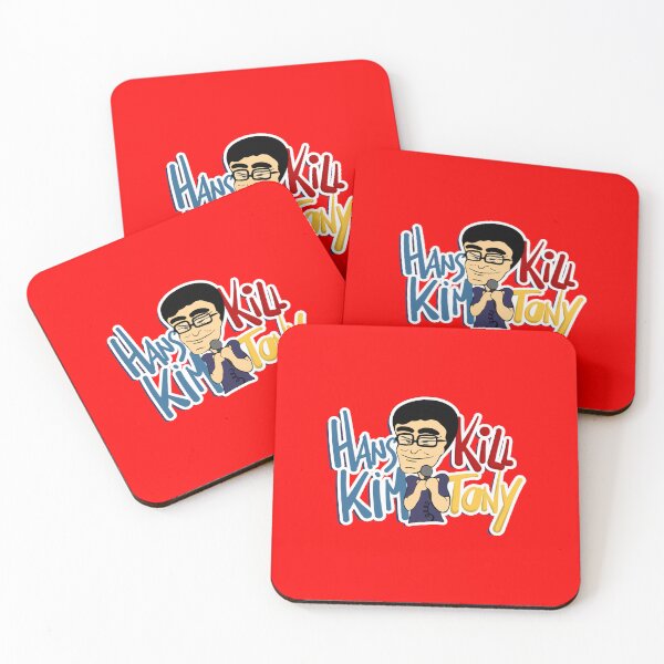 Item preview, Hans Kim From Kill Tony (Red) designed and sold by Kill Tony Fan Designs.