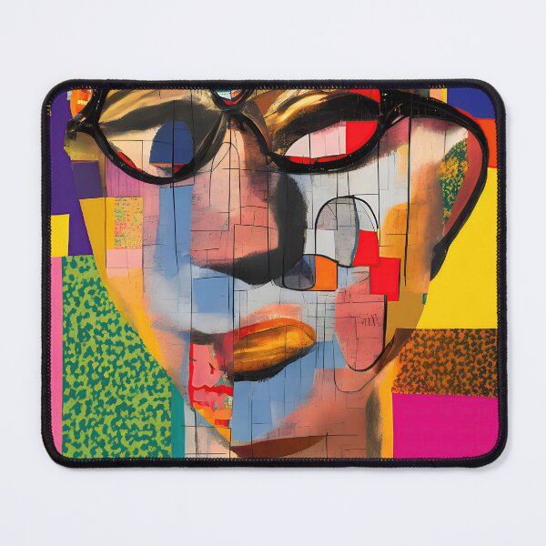 Item preview, Abstract Portrait Collage "Colin" designed and sold by Artekinium.