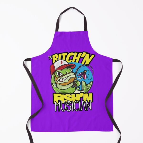 Item preview, The Bitch'n Fish'n Musician! designed and sold by PurpleHelmet.