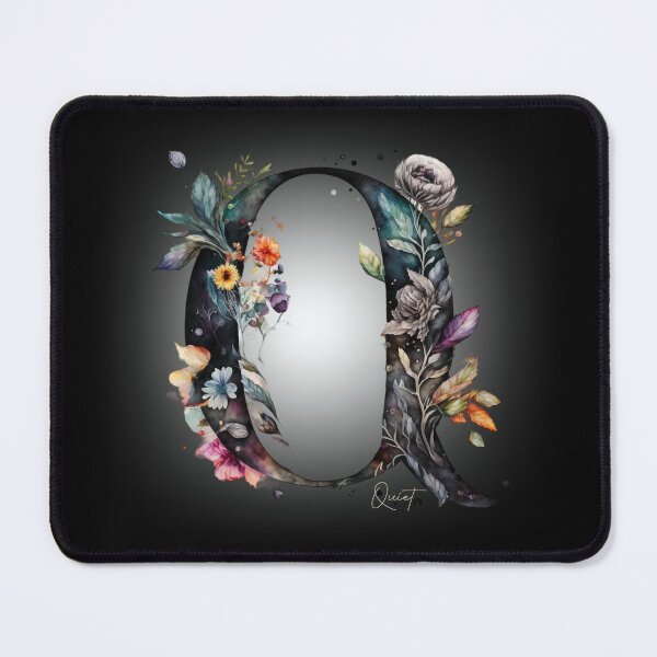 Item preview, Letters With Flowers - Q designed and sold by Monica-Designs.