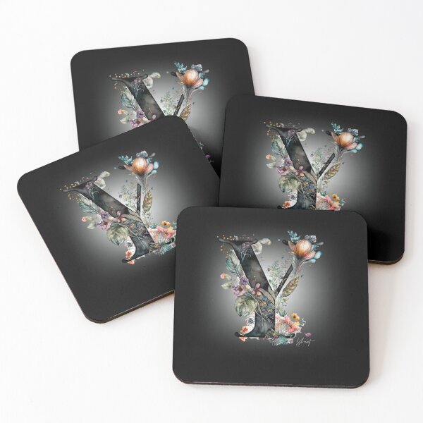 Item preview, Letters With Flowers - Y designed and sold by Monica-Designs.
