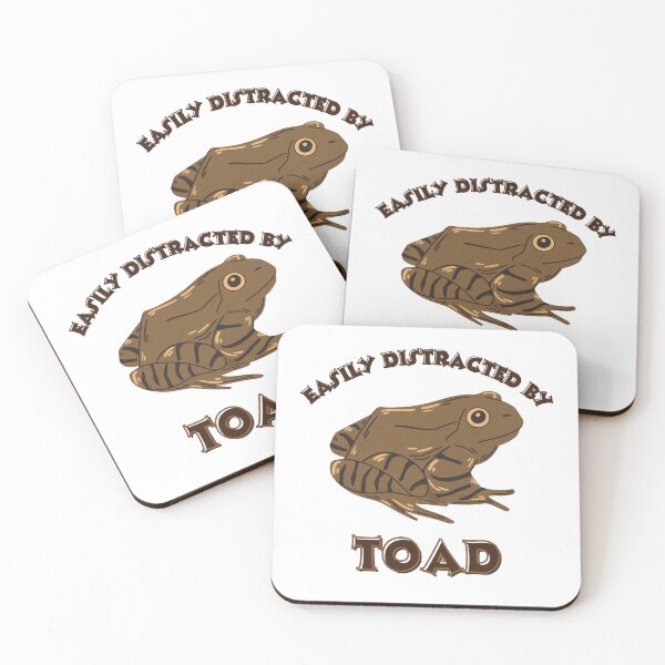 Item preview, Easily Distracted by Toad, Toad Fans designed and sold by InnovativeGFX.